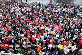 Fans during the podium. 14.11.2021. Formula 1 World Championship, Rd 19, Brazilian Grand Prix, Sao Paulo, Brazil, Race Day.