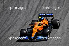 Lando Norris (GBR) McLaren MCL35M. 14.11.2021. Formula 1 World Championship, Rd 19, Brazilian Grand Prix, Sao Paulo, Brazil, Race Day.