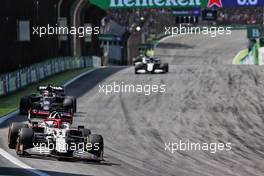 Kimi Raikkonen (FIN) Alfa Romeo Racing C41. 14.11.2021. Formula 1 World Championship, Rd 19, Brazilian Grand Prix, Sao Paulo, Brazil, Race Day.