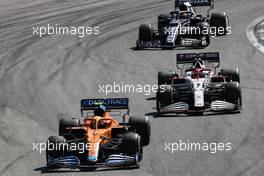 Lando Norris (GBR) McLaren MCL35M. 14.11.2021. Formula 1 World Championship, Rd 19, Brazilian Grand Prix, Sao Paulo, Brazil, Race Day.