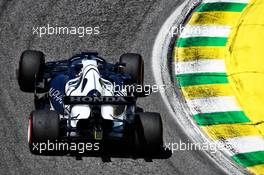 Yuki Tsunoda (JPN) AlphaTauri AT02. 14.11.2021. Formula 1 World Championship, Rd 19, Brazilian Grand Prix, Sao Paulo, Brazil, Race Day.