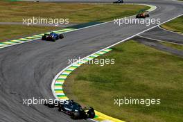 Lance Stroll (CDN) Aston Martin F1 Team AMR21. 14.11.2021. Formula 1 World Championship, Rd 19, Brazilian Grand Prix, Sao Paulo, Brazil, Race Day.