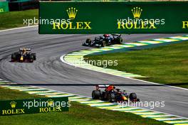 Max Verstappen (NLD) Red Bull Racing RB16B. 14.11.2021. Formula 1 World Championship, Rd 19, Brazilian Grand Prix, Sao Paulo, Brazil, Race Day.
