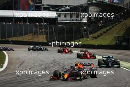 Sergio Perez (MEX) Red Bull Racing RB16B. 14.11.2021. Formula 1 World Championship, Rd 19, Brazilian Grand Prix, Sao Paulo, Brazil, Race Day.