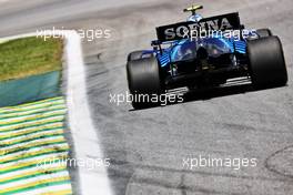 Nicholas Latifi (CDN) Williams Racing FW43B. 13.11.2021. Formula 1 World Championship, Rd 19, Brazilian Grand Prix, Sao Paulo, Brazil, Sprint Race Day.