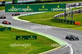 Valtteri Bottas (FIN) Mercedes AMG F1 W12 at the start. 13.11.2021. Formula 1 World Championship, Rd 19, Brazilian Grand Prix, Sao Paulo, Brazil, Sprint Race Day.