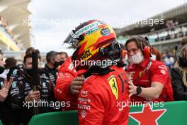 Carlos Sainz Jr (ESP) Ferrari SF-21. 13.11.2021. Formula 1 World Championship, Rd 19, Brazilian Grand Prix, Sao Paulo, Brazil, Sprint Race Day.