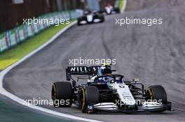 Nicholas Latifi (CDN) Williams Racing FW43B. 13.11.2021. Formula 1 World Championship, Rd 19, Brazilian Grand Prix, Sao Paulo, Brazil, Sprint Race Day.