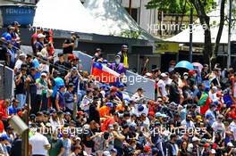 Circuit atmosphere - fans in the grandstand. 13.11.2021. Formula 1 World Championship, Rd 19, Brazilian Grand Prix, Sao Paulo, Brazil, Sprint Race Day.