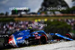 Esteban Ocon (FRA) Alpine F1 Team A521. 13.11.2021. Formula 1 World Championship, Rd 19, Brazilian Grand Prix, Sao Paulo, Brazil, Sprint Race Day.