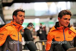 (L to R): Daniel Ricciardo (AUS) McLaren and Lando Norris (GBR) McLaren. 13.11.2021. Formula 1 World Championship, Rd 19, Brazilian Grand Prix, Sao Paulo, Brazil, Sprint Race Day.