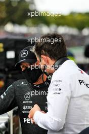 Valtteri Bottas (FIN) Mercedes AMG F1 on the grid. 13.11.2021. Formula 1 World Championship, Rd 19, Brazilian Grand Prix, Sao Paulo, Brazil, Sprint Race Day.