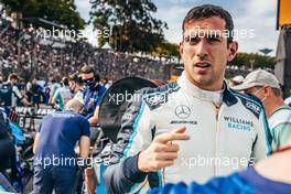 Nicholas Latifi (CDN) Williams Racing on the grid. 13.11.2021. Formula 1 World Championship, Rd 19, Brazilian Grand Prix, Sao Paulo, Brazil, Sprint Race Day.