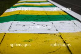 Circuit atmosphere - kerb detail. 11.11.2021. Formula 1 World Championship, Rd 19, Brazilian Grand Prix, Sao Paulo, Brazil, Preparation Day.