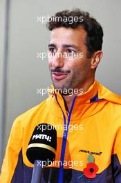 Daniel Ricciardo (AUS) McLaren. 11.11.2021. Formula 1 World Championship, Rd 19, Brazilian Grand Prix, Sao Paulo, Brazil, Preparation Day.