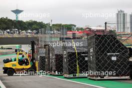 McLaren freight in the pits. 11.11.2021. Formula 1 World Championship, Rd 19, Brazilian Grand Prix, Sao Paulo, Brazil, Preparation Day.