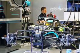 Mercedes AMG F1 W12 being prepared. 11.11.2021. Formula 1 World Championship, Rd 19, Brazilian Grand Prix, Sao Paulo, Brazil, Preparation Day.