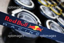 Red Bull Racing logo and Pirelli tyres 11.11.2021. Formula 1 World Championship, Rd 19, Brazilian Grand Prix, Sao Paulo, Brazil, Preparation Day.