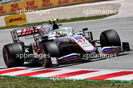 Mick Schumacher (GER) Haas VF-21. 07.05.2021 Formula 1 World Championship, Rd 4, Spanish Grand Prix, Barcelona, Spain, Practice Day.