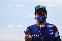 Fernando Alonso (ESP) Alpine F1 Team. 07.05.2021 Formula 1 World Championship, Rd 4, Spanish Grand Prix, Barcelona, Spain, Practice Day.