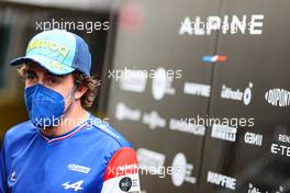 Fernando Alonso (ESP) Alpine F1 Team. 07.05.2021 Formula 1 World Championship, Rd 4, Spanish Grand Prix, Barcelona, Spain, Practice Day.