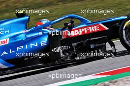 Esteban Ocon (FRA) Alpine F1 Team A521. 07.05.2021 Formula 1 World Championship, Rd 4, Spanish Grand Prix, Barcelona, Spain, Practice Day.