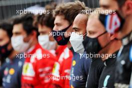 Lewis Hamilton (GBR) Mercedes AMG F1 on the grid. 09.05.2021. Formula 1 World Championship, Rd 4, Spanish Grand Prix, Barcelona, Spain, Race Day.