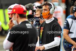 Daniel Ricciardo (AUS) McLaren on the grid. 09.05.2021. Formula 1 World Championship, Rd 4, Spanish Grand Prix, Barcelona, Spain, Race Day.
