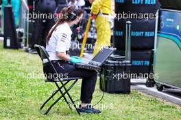 Mercedes AMG F1 on the grid. 09.05.2021. Formula 1 World Championship, Rd 4, Spanish Grand Prix, Barcelona, Spain, Race Day.