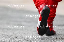 Charles Leclerc (MON) Ferrari - racing boots. 09.05.2021. Formula 1 World Championship, Rd 4, Spanish Grand Prix, Barcelona, Spain, Race Day.