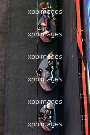 The podium: Max Verstappen (NLD) Red Bull Racing, second; Lewis Hamilton (GBR) Mercedes AMG F1, race winner; Valtteri Bottas (FIN) Mercedes AMG F1, third. 09.05.2021. Formula 1 World Championship, Rd 4, Spanish Grand Prix, Barcelona, Spain, Race Day.