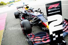 Second placed Max Verstappen (NLD) Red Bull Racing RB16B in parc ferme. 09.05.2021. Formula 1 World Championship, Rd 4, Spanish Grand Prix, Barcelona, Spain, Race Day.
