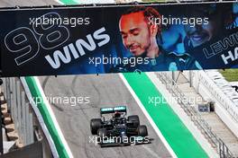 Race winner Lewis Hamilton (GBR) Mercedes AMG F1 W12 enters parc ferme. 09.05.2021. Formula 1 World Championship, Rd 4, Spanish Grand Prix, Barcelona, Spain, Race Day.