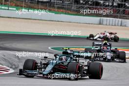 Sebastian Vettel (GER) Aston Martin F1 Team AMR21. 09.05.2021. Formula 1 World Championship, Rd 4, Spanish Grand Prix, Barcelona, Spain, Race Day.