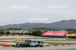 Lance Stroll (CDN) Aston Martin F1 Team AMR21. 09.05.2021. Formula 1 World Championship, Rd 4, Spanish Grand Prix, Barcelona, Spain, Race Day.
