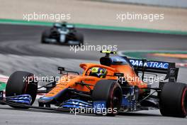 Lando Norris (GBR) McLaren MCL35M. 09.05.2021. Formula 1 World Championship, Rd 4, Spanish Grand Prix, Barcelona, Spain, Race Day.