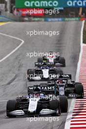 George Russell (GBR) Williams Racing FW43B. 09.05.2021. Formula 1 World Championship, Rd 4, Spanish Grand Prix, Barcelona, Spain, Race Day.