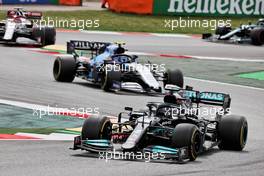 Lewis Hamilton (GBR) Mercedes AMG F1 W12. 09.05.2021. Formula 1 World Championship, Rd 4, Spanish Grand Prix, Barcelona, Spain, Race Day.