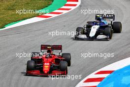 Carlos Sainz Jr (ESP) Ferrari SF-21. 09.05.2021. Formula 1 World Championship, Rd 4, Spanish Grand Prix, Barcelona, Spain, Race Day.