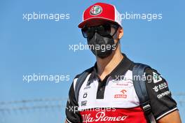 Antonio Giovinazzi (ITA) Alfa Romeo Racing. 08.05.2021. Formula 1 World Championship, Rd 4, Spanish Grand Prix, Barcelona, Spain, Qualifying Day.