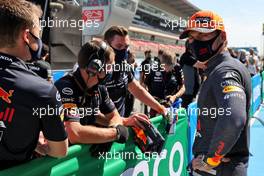 Max Verstappen (NLD) Red Bull Racing in qualifying parc ferme. 08.05.2021. Formula 1 World Championship, Rd 4, Spanish Grand Prix, Barcelona, Spain, Qualifying Day.