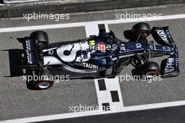 Pierre Gasly (FRA) AlphaTauri AT02. 08.05.2021. Formula 1 World Championship, Rd 4, Spanish Grand Prix, Barcelona, Spain, Qualifying Day.