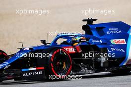 Fernando Alonso (ESP) Alpine F1 Team A521. 08.05.2021. Formula 1 World Championship, Rd 4, Spanish Grand Prix, Barcelona, Spain, Qualifying Day.