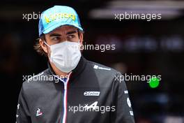 Fernando Alonso (ESP) Alpine F1 Team. 09.05.2021. Formula 1 World Championship, Rd 4, Spanish Grand Prix, Barcelona, Spain, Race Day.