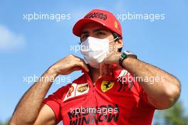 Carlos Sainz Jr (ESP) Ferrari. 06.05.2021. Formula 1 World Championship, Rd 4, Spanish Grand Prix, Barcelona, Spain, Preparation Day.
