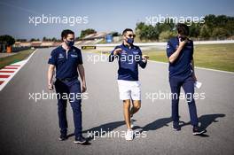 Roy Nissany (ISR) Williams Racing Development Driver walks the circuit with the team. 06.05.2021. Formula 1 World Championship, Rd 4, Spanish Grand Prix, Barcelona, Spain, Preparation Day.