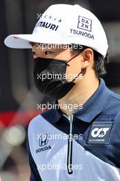 Yuki Tsunoda (JPN) AlphaTauri. 06.05.2021. Formula 1 World Championship, Rd 4, Spanish Grand Prix, Barcelona, Spain, Preparation Day.
