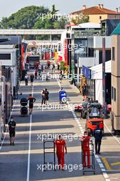 Paddock atmosphere. 06.05.2021. Formula 1 World Championship, Rd 4, Spanish Grand Prix, Barcelona, Spain, Preparation Day.