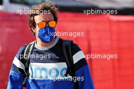 Fernando Alonso (ESP) Alpine F1 Team. 06.05.2021. Formula 1 World Championship, Rd 4, Spanish Grand Prix, Barcelona, Spain, Preparation Day.