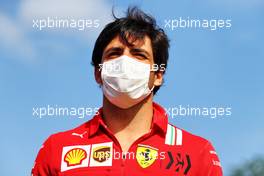 Carlos Sainz Jr (ESP) Ferrari. 06.05.2021. Formula 1 World Championship, Rd 4, Spanish Grand Prix, Barcelona, Spain, Preparation Day.